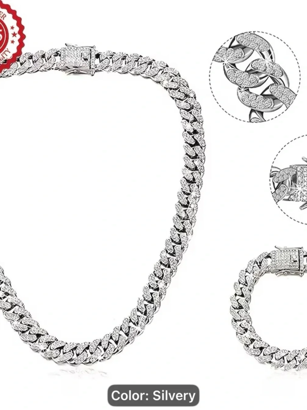 Men and woman necklace and bracelet set - Picture 2 of 5
